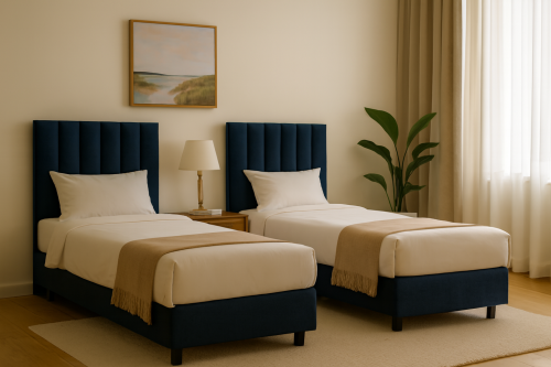 ŁÓŻKO HOTELOWE 80x200x30 z materacem