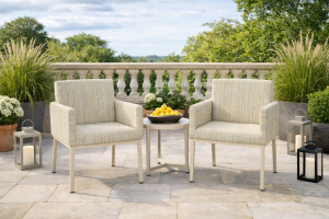 Krzesło tarasowe Paris Glamour zestaw 2 sztuki kaszmir 