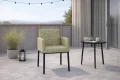 Krzesło tarasowe Paris Luxury 2 sztuki