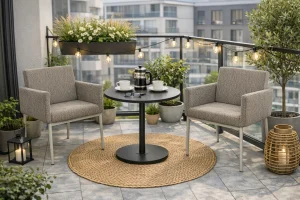 Krzesło ogrodowe Paris Luxury komplet  2 sztuki 