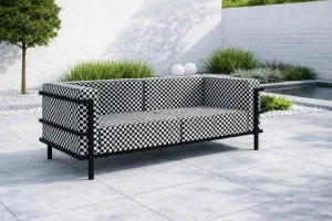 Kolekcja ogrodowa IBIZA SOFA 2 OSOBOWA tkanina outdoor OUTLET