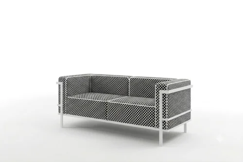 Kolekcja ogrodowa IBIZA SOFA 2 OSOBOWA tkanina outdoor OUTLET