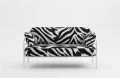 TENERYFA duży FOTEL 116 Animal Edition ZEBRA WZÓR