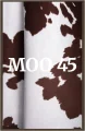 TENERYFA duży FOTEL 116 Animal Edition MOO WZÓR KROWA